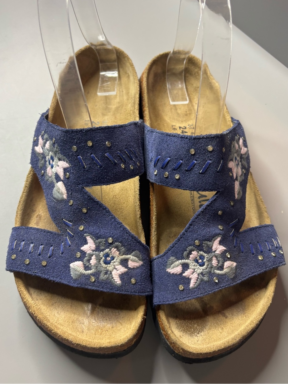 Betula by Birkenstock Zara Sandals Size 37 or 6 Boho Colorful Outdoor Floral